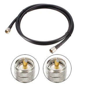 Kabel koncentryczny RG58 PL-259 UHF Wtyczka Niskie straty Koncentryczne przedłużenie RF PL259 Złącze US - Zdjęcie 1 z 3