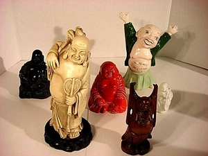 BUDDHA STATUES Includes 8.75" White Resin Buddhist Deity - Excellent Condition. - Picture 1 of 12