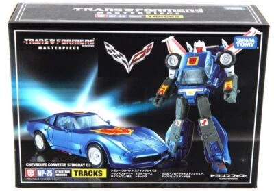 Takaratomy Transformers Masterpiece MP-25 Tracks + Metal Coin - Imagen 1 de 4