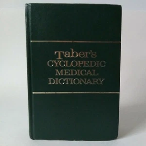 1987 "Taber's Cyclopedic Medical Dictionary" 15th Illustrated Edition HC GD - Picture 1 of 12