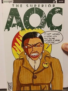 The Superior AOC #1 (2019) Keenspot NM/NM - Blank Sketch Variant WATCHMEN  - Bild 1 von 4