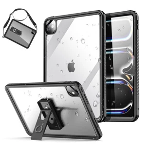 For Apple iPad Pro M4 11 inch (2024) Case IP68 Waterproof Shockproof Stand Cover - Picture 1 of 10