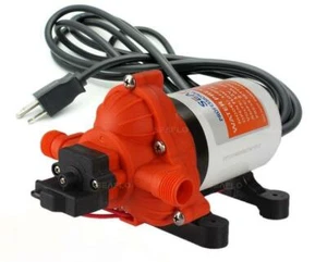New Seaflo 3.3 gpm 110V AC 35psi AUTOMATIC WATER PUMP RV BOAT 4 Year Warranty - Foto 1 di 7