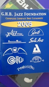 GHB G.H.B. Jazz Foundation Compact Disc Catalogue 2005 New Orleans MAGAZINE - Picture 1 of 2