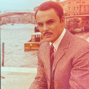 John Saxon Istanbul Express Vintage Kodak Film Promotional Transparency 4x5 in - Picture 1 of 2