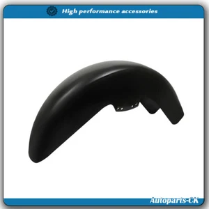 Fit For Touring Street Road Glide 2014-2023 ABS Plastic Black Front Fender New - Imagen 1 de 14