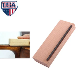 Herramienta de aderezo biselado para guitarra de madera con lima herramienta de luthier EE. UU. - Imagen 1 de 9