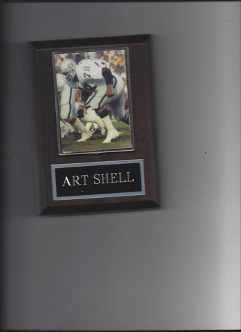 ART SHELL PLAQUE OAKLAND RAIDERS LA FOOTBALL NFL Cover