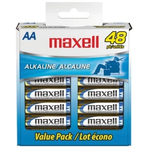 Maxell 723443 - LR648B Alkaline Batteries (AA; 48 pk; Box) - Picture 1 of 1