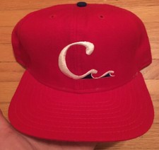 Vintage 90's New Era Clearwater Threshers MiLB Snapback Hat Cap Phillies