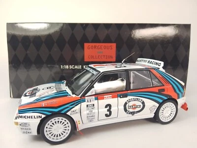 Kyosho Lancia Delta HF Integrale Evo #3 Auriol Tour de Corse 1992 1/18 08342B - Immagine 1 di 4