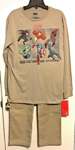 George Men's Premium Comfort Waist Khaki Dress Pant Size 30x30 & MARVEL SHIRT - Picture 1 of 12
