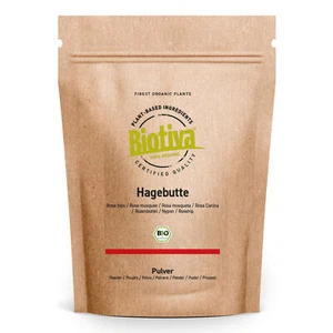 Hagebutten Pulver Bio 500g Biotiva (25,78 EUR/kg) - Bild 1 von 8