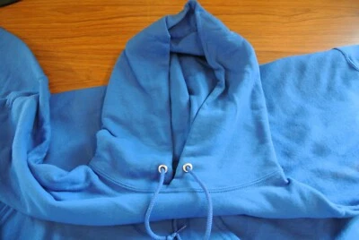 MEN'S 5XL BLUE HOODIE SWEATER. JERZEES NUBLEND. 50% COTTON 50% POLYESTER NEW.  - Image 1 of 4