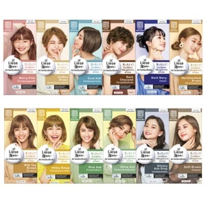 Haarfarbe Färbeset Kao Liese Farbe Prettia Blase Schaumend Cremig Japan Neu  - Bild 1 von 36