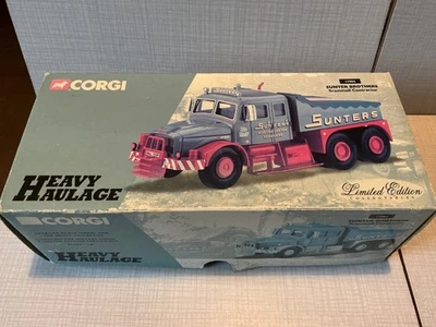 Corgi Classics 1:50 Scammell  Sunter Brothers  HEAVY  HAULAGE  #17902 NMIB - EX - Image 1 of 4