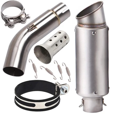 Sistema de escape completo de acero inoxidable con DB Killer se adapta a Suzuki GSX-S750 todos los años Foto 1 de 4