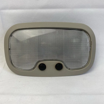 Chrysler Jeep Dodge 2003-2024 cúpula delantera superior mapa luz techo lámpara gris Foto 1 de 4