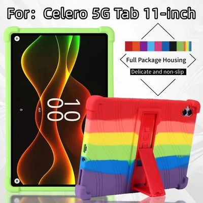 Capa protetora silicone macia anti queda tablet 11" para Boost Mobile Celero 5G TAB - Imagem 1 de 4