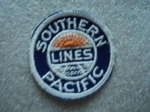 Vintage Southern Pacific Lines Railroad Patch 2 INCH - Picture 1 of 2