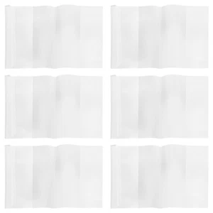 60 Stück Kunststoff Buchhüllen: A5 Notizbuch Hülle Schutz Wasserdicht Klar Buch - Bild 1 von 12