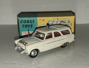 FORD ZEPHYR MOTORWAY PATROL REF.419 CORGI TOYS OBSOLETO - Foto 1 di 6