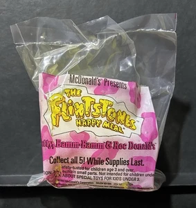 The Flintstones McDonalds Happy Meal Toy Betty, Bamm-Bamm &  Roc Donald’s - 1993 - Picture 1 of 2