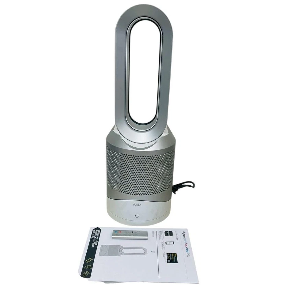 Dyson HP02 Silver Pure Hot & Cool Tower purificatore d'aria ventilatore risca... - Immagine 1 di 4