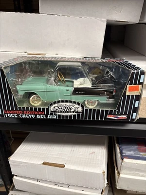 CLASSIC.GEARBOX. LIMITED EDITION. 1955 CHEVY BEL AIR - Black Rear And Trunk Rare - Image 1 of 4