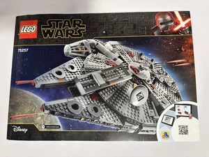 LEGO Star Wars Millennium Falcon 75257 INSTRUCTIONS MANUAL BOOK ONLY - Afbeelding 1 van 7