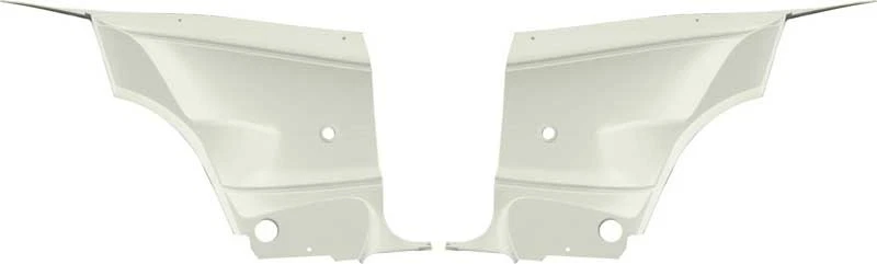 Plymouth Barracuda Cda 1970-74; paneles laterales traseros interiores; pintable neutro; Foto 1 de 1