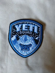 Yeti Schneemensch USA Patches Cryptid UFO Alien Aufnäher 8x8cm Unbenutzt - Bild 1 von 2