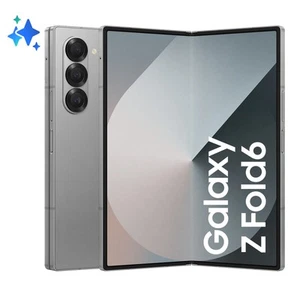 Samsung Galaxy Z Fold6 F956B Smartphone 512GB 7.6" Silver Shadow 5G - Foto 1 di 4