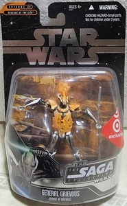 STAR WARS HASBRO E3 THE SAGA COLLECTION, GENERAL GRIEVOUS ACTIONFIGUR, ZIELSCHEIBE - Bild 1 von 2