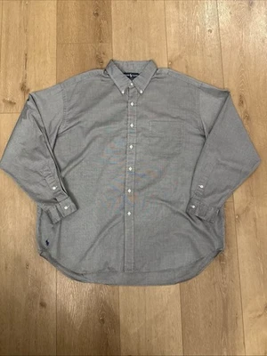 Ralph Lauren Blake Shirt XXL Blue Oxford Long Sleeve Button Up 100% Cotton - Image 1 of 4