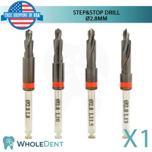 Taladro integral DLC Step&Stop Ø2,8 tapón de riego externo preparado - Imagen 1 de 5