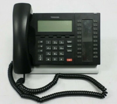 Toshiba DP5032-SD 20-Button Speakerphone Digital Phone with 4-Line Display - Image 1 of 4