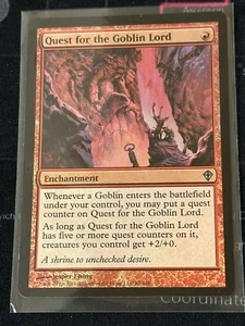 Quest for the Goblin Lord - Foil Worldwake English - MTG - Picture 1 of 2