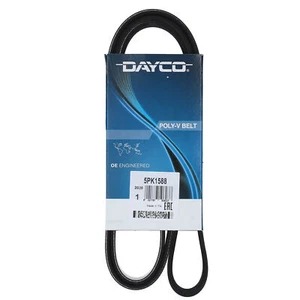 Cinghia Poly-V Dayco Ausiliaria per Audi Hyundai Kia Renault Saab VW 5PK1588 - Imagen 1 de 2