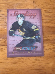 1996 Topps Finest Sterling Pavel Bure #75 NMMT