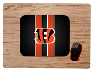 MOUSE PAD DISEÑO CINCINNATI BENGALS MOUSE PAD OFFICE REGALO NFL  - Imagen 1 de 1