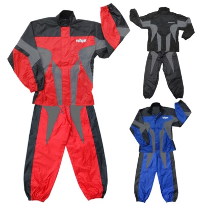 Wulfsport Wet Weather Cub Kids Motocross Suits Over Top & Pants Set 3-13Yrs
