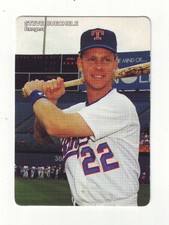 1990 Mother's Cookies Texas Rangers STEVE BUECHELE #14