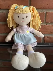 Miniso Life Plush Stuffed Girl Doll - Velour Body Blond Fleece Hair Washable 16” - Picture 1 of 7