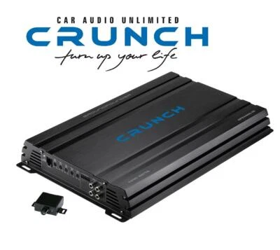 Crunch GPX 4400.1D Class D Digital Mono Verstärker Endstufe Amplifier 4400 Watt  - Bild 1 von 4