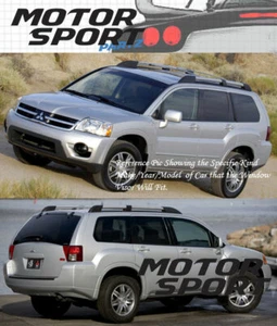 Out Channel Visors Wind Deflector Light Tint For Mitsubishi Endeavor 04-10 4pcs - Picture 1 of 3