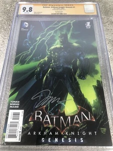 Batman Arkham Knight Genesis 1 CGC SS 9.8 Jim Lee Variant Cover 10/15 - Picture 1 of 6