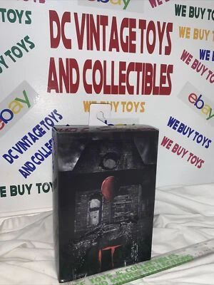 "Figura de acción de película NECA Reel Toys Ultimate IT Pennywise versión Well-house 7""" Foto 1 de 4