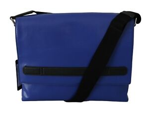 DOLCE & GABBANA Bag Cotton Blue Shoulder Sling Crossbody Messenger RRP $1200