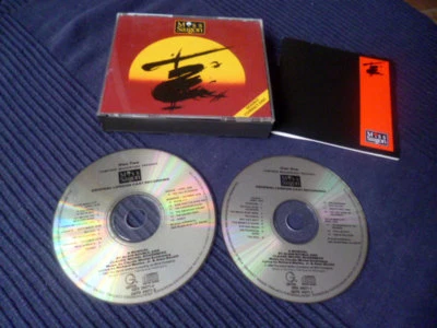 2xCD Miss Saigon Gesamtaufnahme Complete London Cast Jonathan Pryce Sonopress - Bild 1 von 3